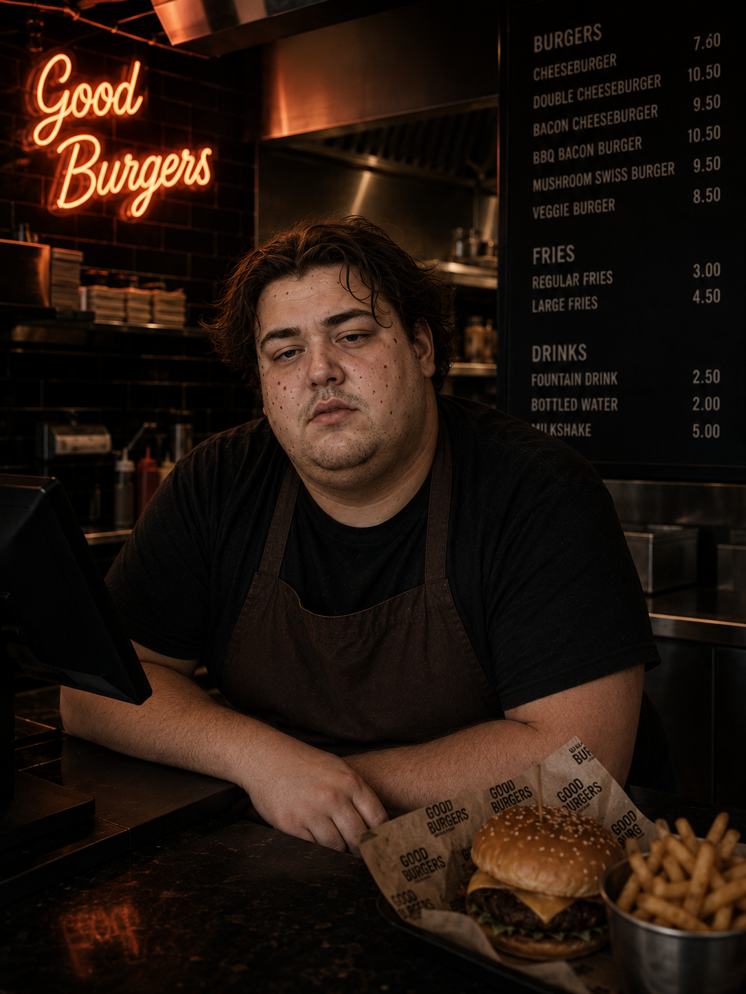 Burgerverkäufer