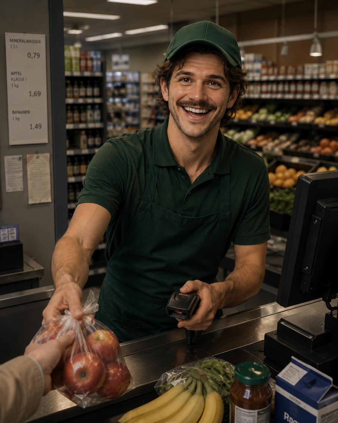 Supermarktverkäufer